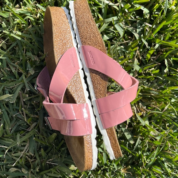 BIRKENSTOCK🍁🍂Yao Metalic Old Rose women’s  size 37 - Picture 7 of 9